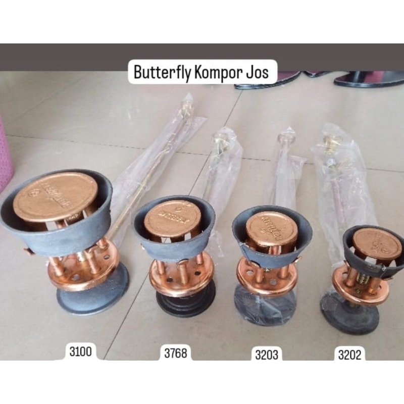 KOMPOR GAS BUTTERFLY / KOMPOR JOSS MAWAR TEKANAN TINGGI