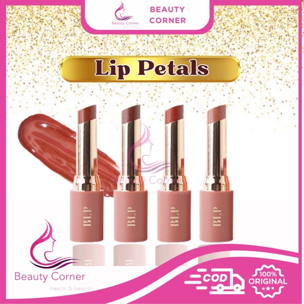 BLP Beauty Lip Petals - Lipstick Glossy Medium Coverage Lip Gloss Long Lasting