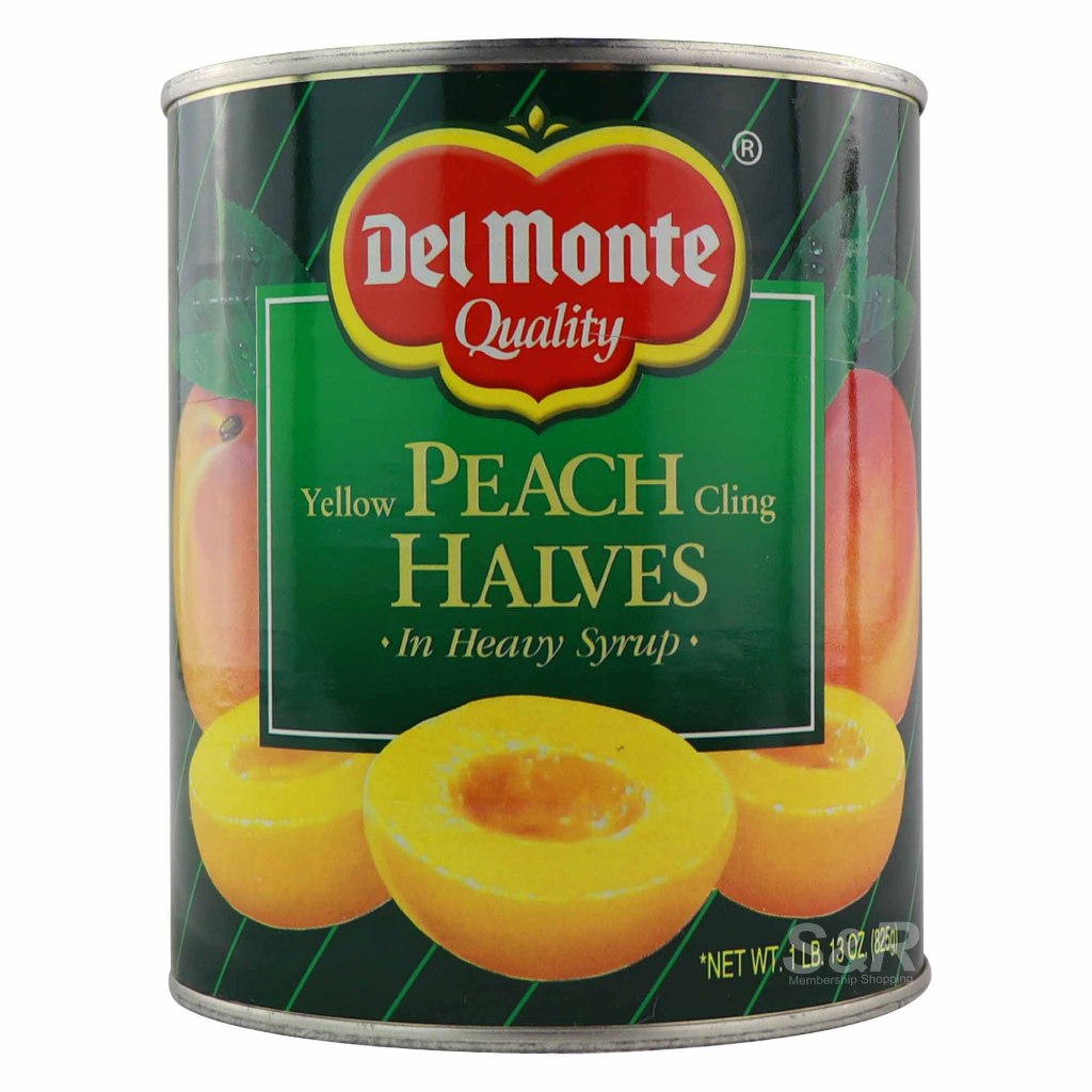 

DELMONTE Peach Halves in Heavy Syrup 825gr