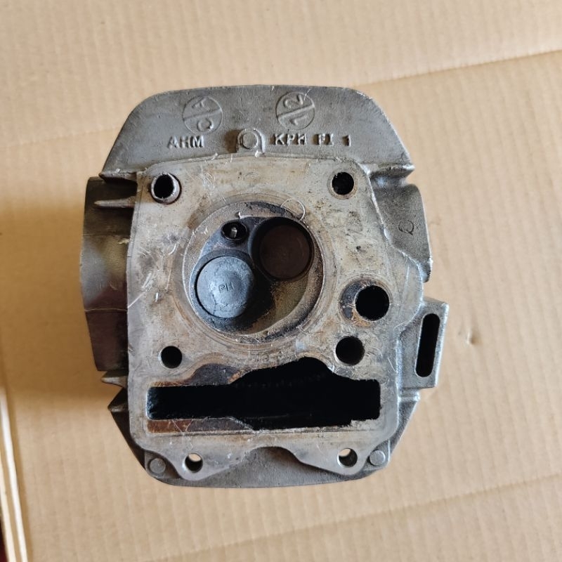 block head silinder head hoda supra x 125 FI original KPH full isi