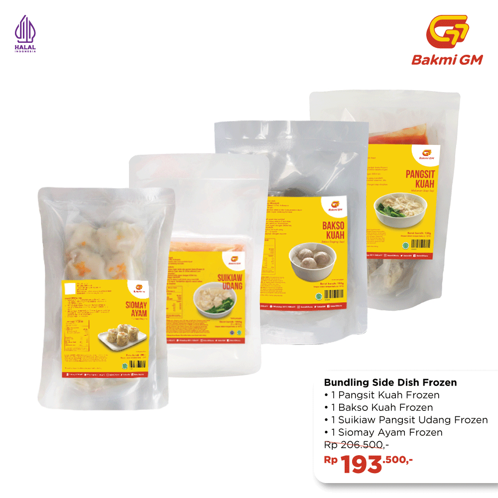 

Bakmi GM - Paket Bundling Side Dish Frozen