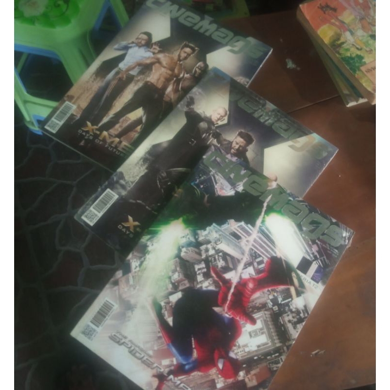 Spiderman, X MEN, poster jumbo dobel side, segel @cinemags
