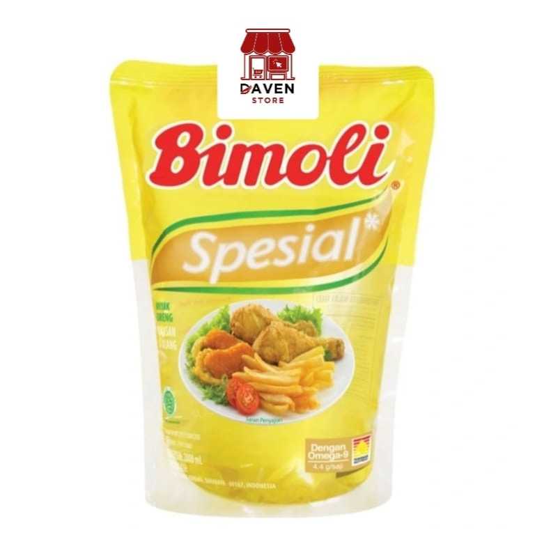 

Minyak goreng bimoli spesial 2 liter