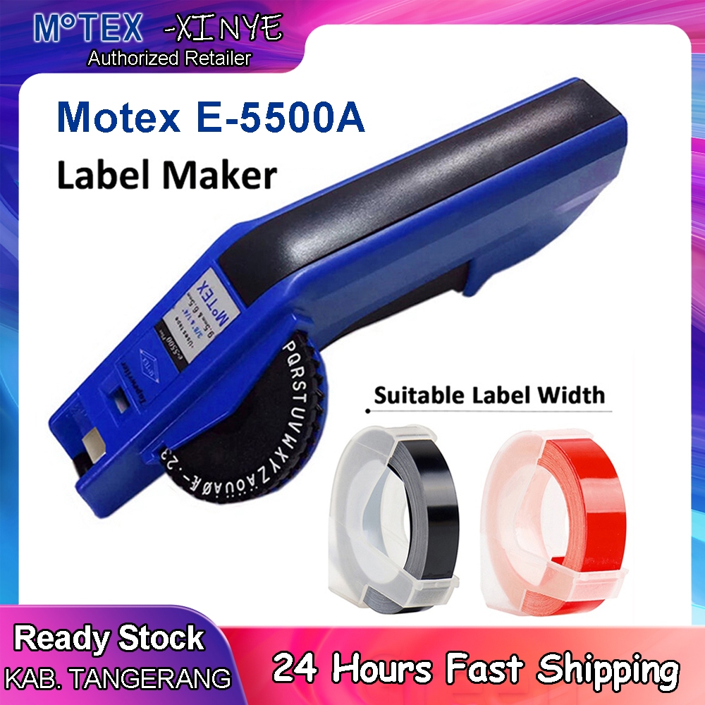 

Mesin Label Maker Motex E5500