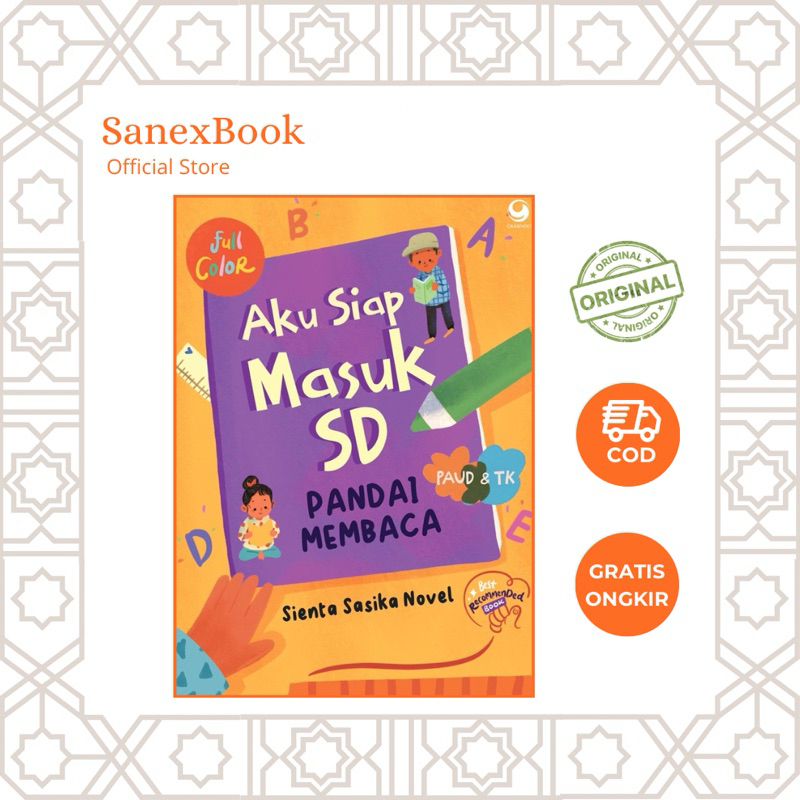 Aku Siap Masuk SD Pandai Membaca - Sienta Sasika Novel
