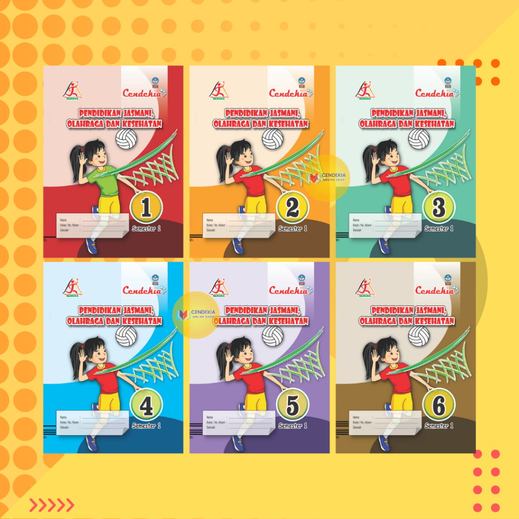 

BUKU PJOK SD/MI kelas 1-6