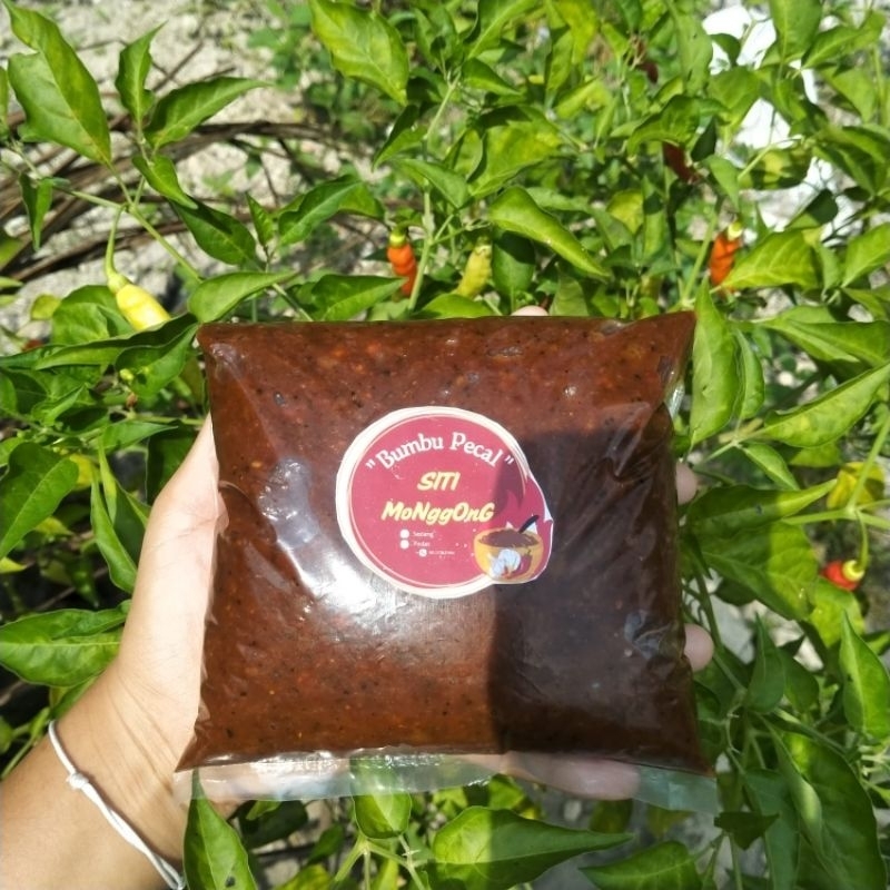 

Bumbu pecal Siti monggong 100gr, 250gr, 500gr, 1kg. pedas dan sedang