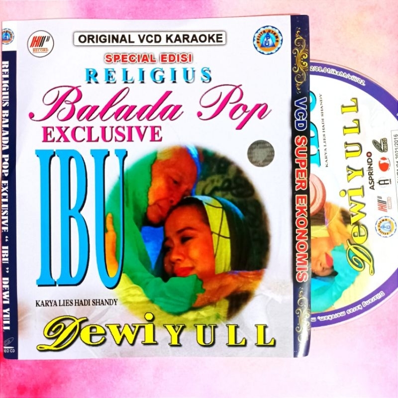 ORIGINAL KASET VCD KARAOKE LAGU DEWI YULL-LAGU DEWI YULL-VCD KARAOKE TEMBANG KENANGAN-VCD KARAOKE LA