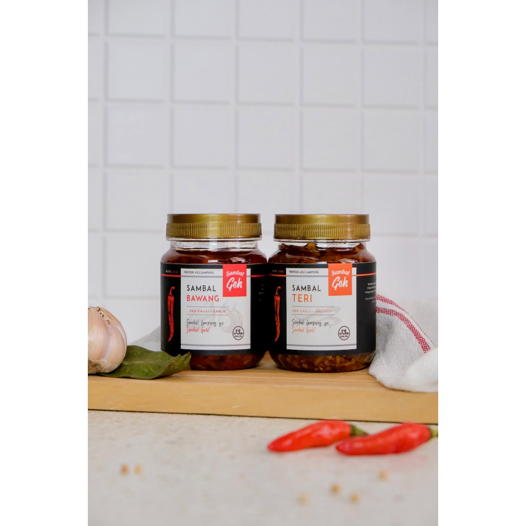 

SAMBALGEH - 2 VARIAN SPECIAL SAMBAL TERI / SAMBAL BAWANG