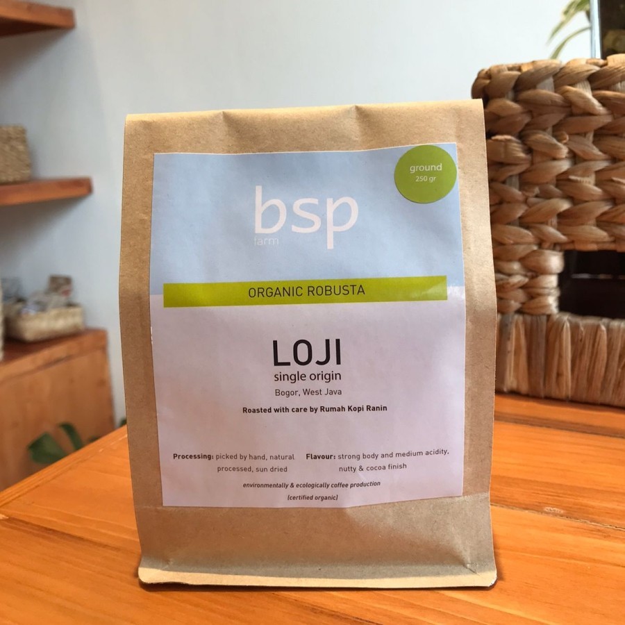 

ORGANIC ROBUSTA COFFEE LOJI (GROUND) 250Gr