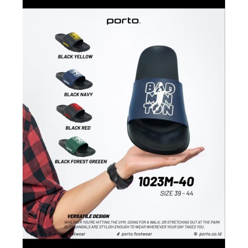 SANDAL SELOP COWOK PORTO 1023M