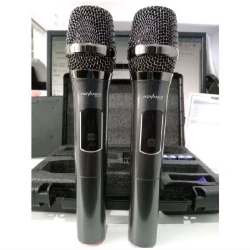 MIC WIRELESS ADVANCE MICROPHONE MIC-202 KARAOKE