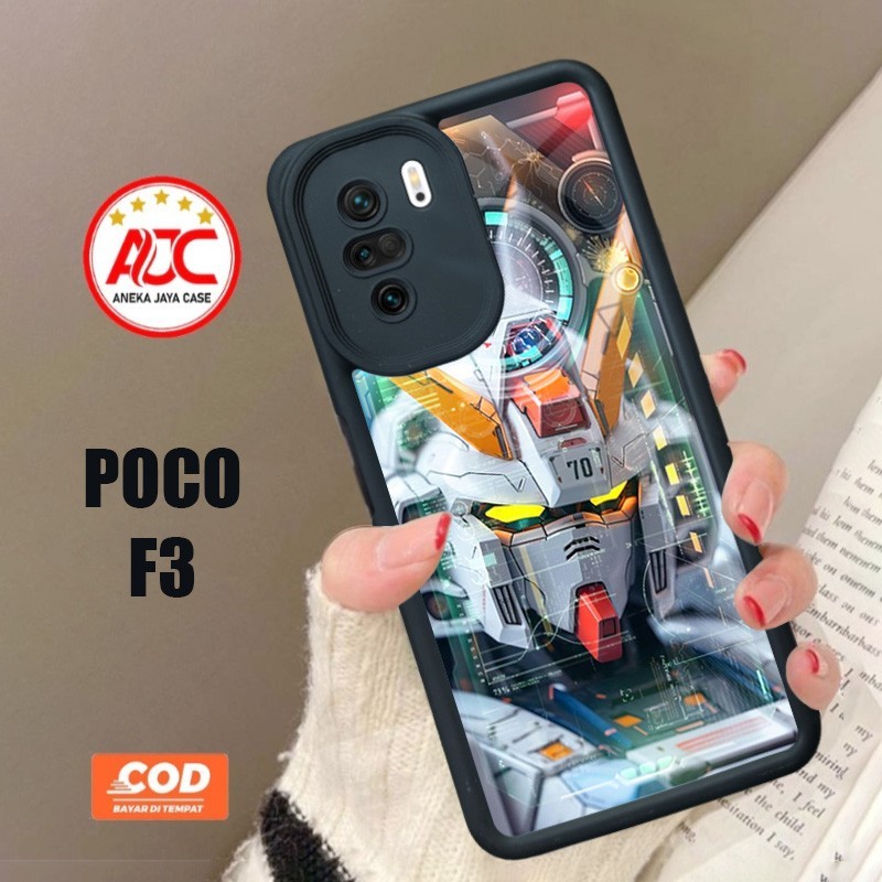 Case Poco F3 Gundam Casing Poco F3 Cassing Hardcase Softcase Glossy 2d Case Terlaris Termurah