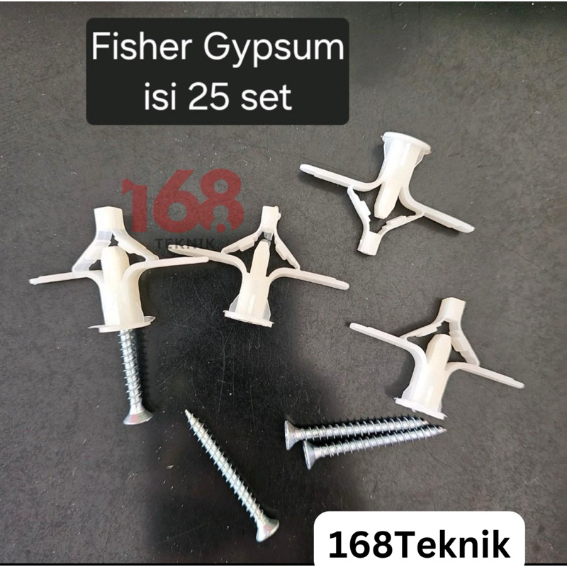 168Teknik Fisher Gypsum Set/Fisher Gypsum 25 pcs