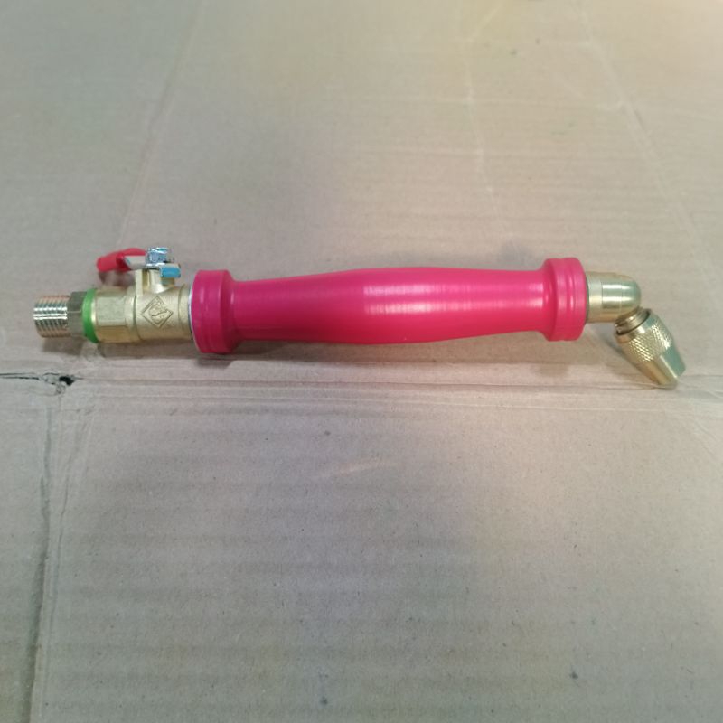 Kran jet cleaner gagang panjang nozzle bengkok