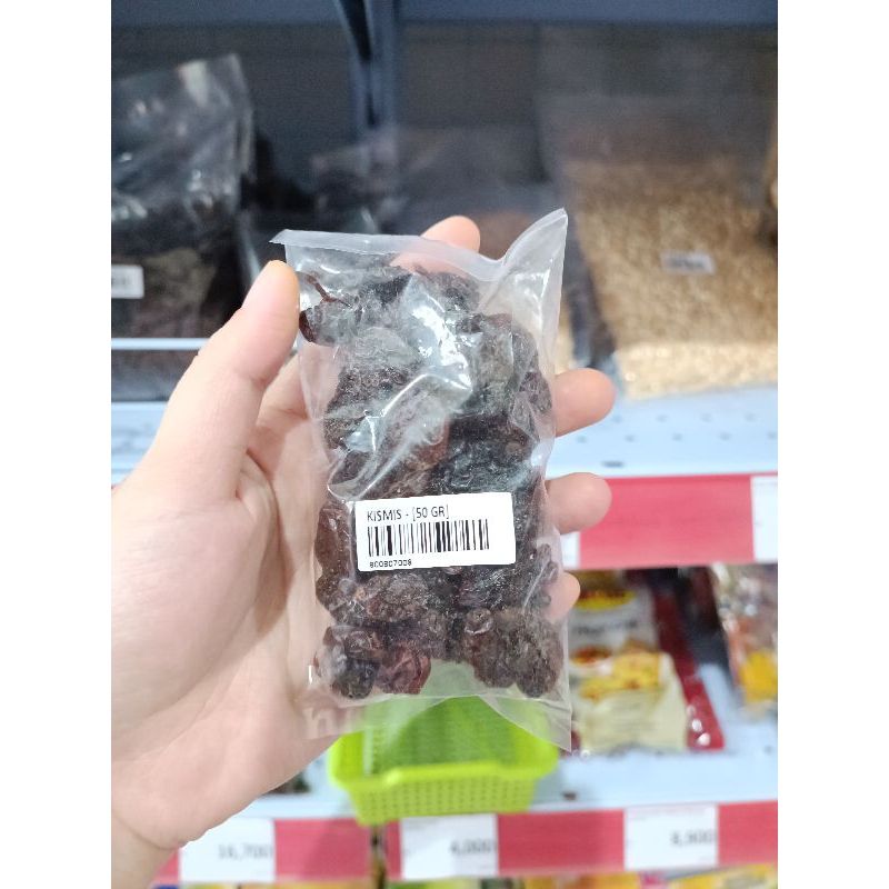 

[ 50 GRAM ] Kismis 50 Gram / Dark Raisin 50 Gram