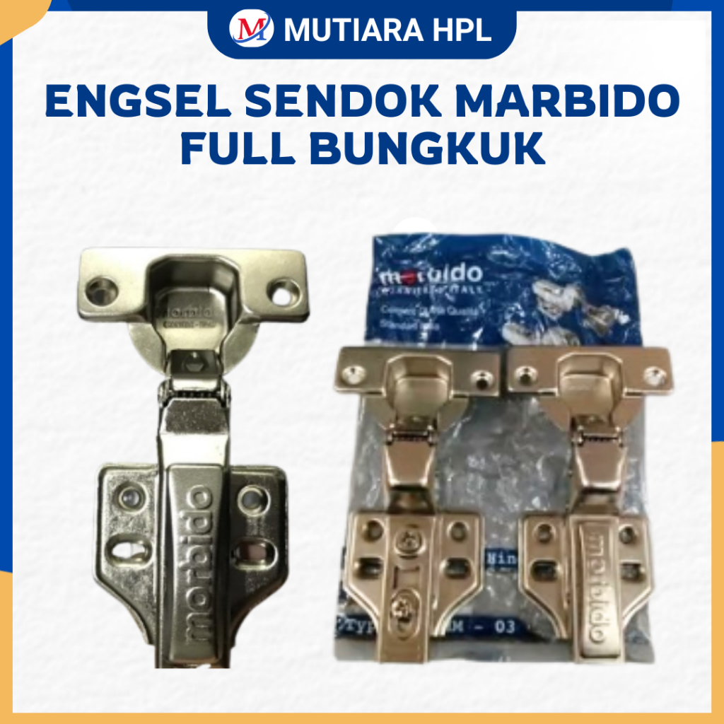 Engsel Sendok Morbido / Engsel Hidrolik Lemari Pintu / Engsel Sendok Full Bungkuk