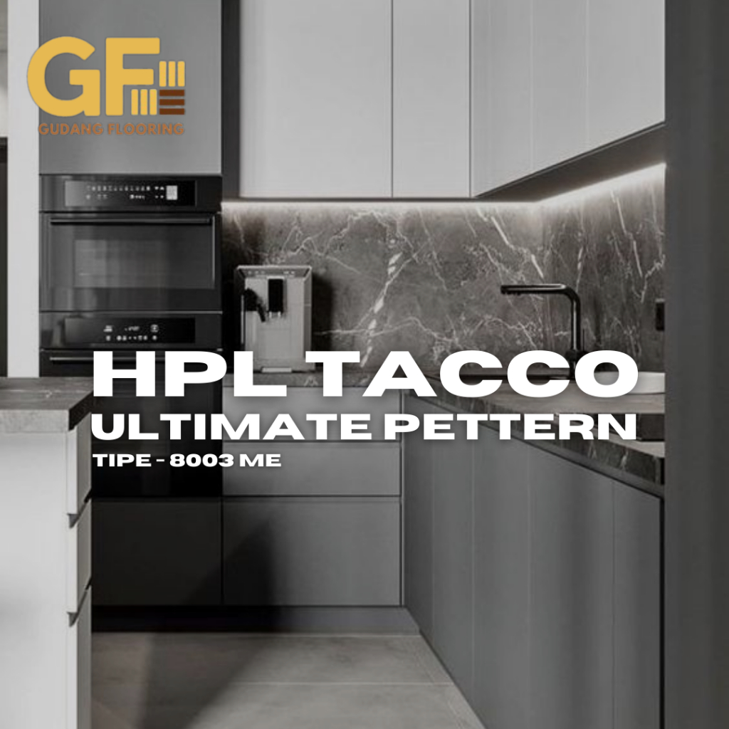 HPL Taco Ultimate Pettern Tipe - 8003 ME / Pelapis meja Furniture HPL kayu Triplek