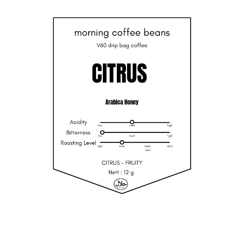 

CITRUS V60 DRIP COFFEE