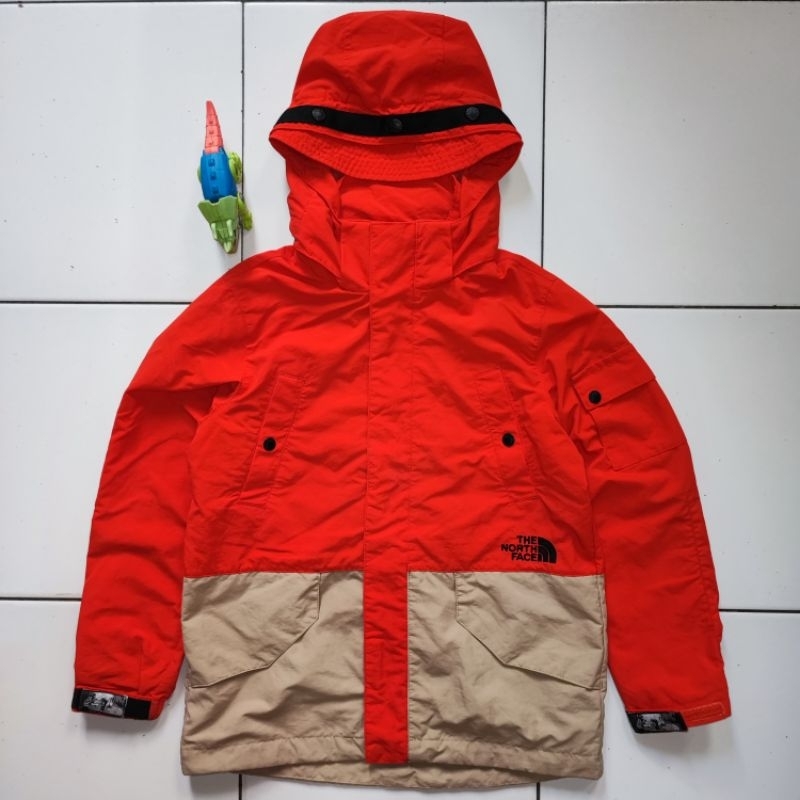 Jaket Outdoor Anak TNF The North Face ECWCS Side Pocket Original 100% Second Preloved Branded Gunung