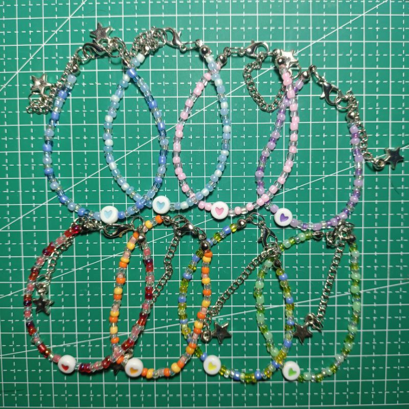Gelang manik-manik | gelang manik murah | gelang manik lucu | gelang manik warna warni