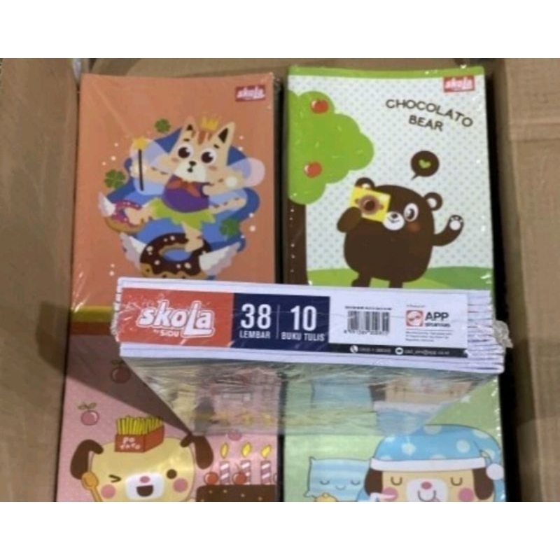 

Buku Tulis isi 38 Lembar 1 Lusin 10 Buku