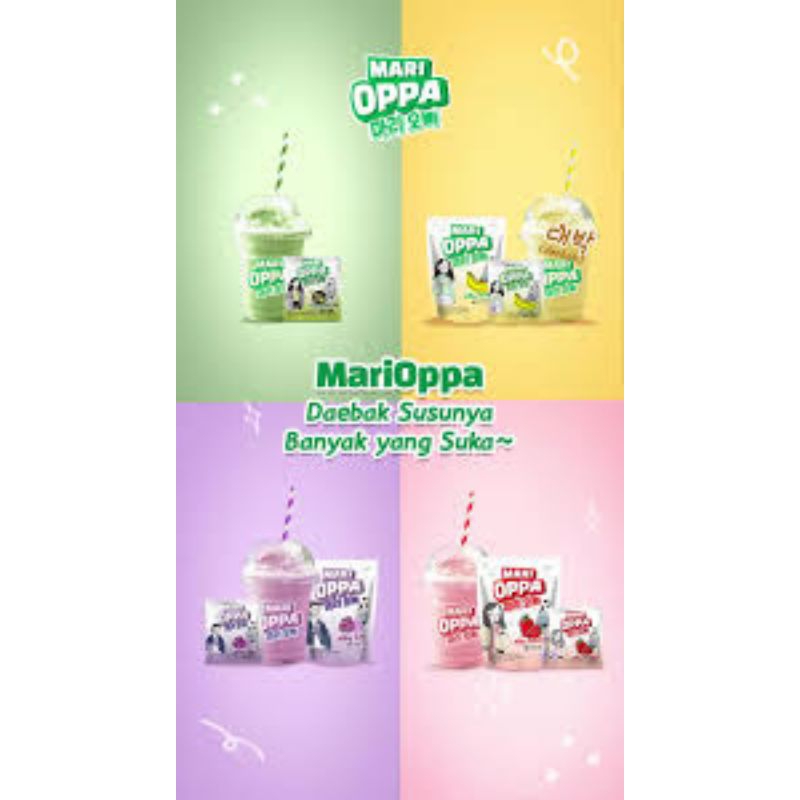

MARI OPPA MINUMAN SERBUK DAEBAK SUSUNYA