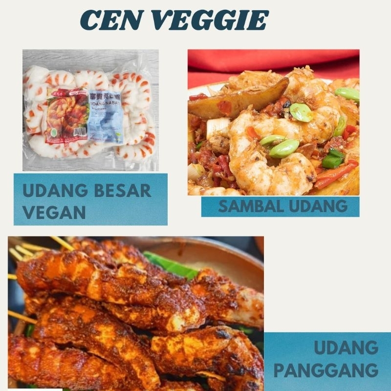 

Udang besar vegan