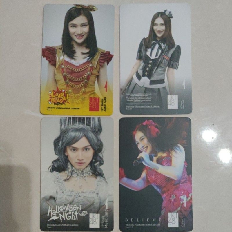 photocard melody jkt48 berbagai edisi