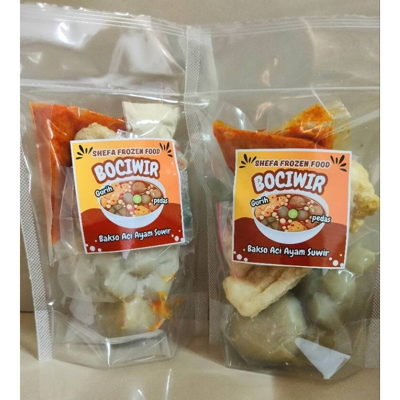 

TERBARU BOCIWIR BUMBU SEBLAK BASO ACI ISI AYAM SUWIR KUAH SEBLAK