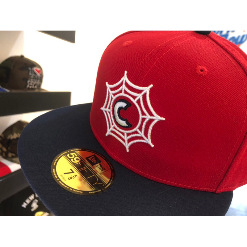 New Era 59fifty Dionic X Spider Cleveland Indians