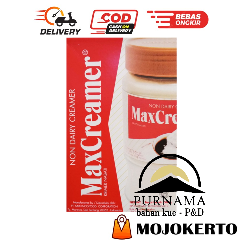 

INDOCAFE MAXCREAMER REFILL 500GR MAX CREAMER REFIL NON DAIRY SUSU KRIM KOPI PUTIH BUBUK POWDER HALAL