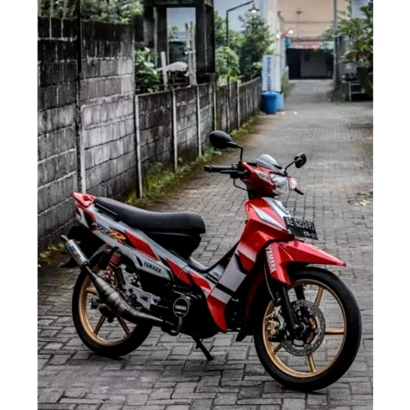 stripping lis stiker ori fiz r lis standar ori yamaha fiz r tahun 2001 merah fiz fiz r striping ori 