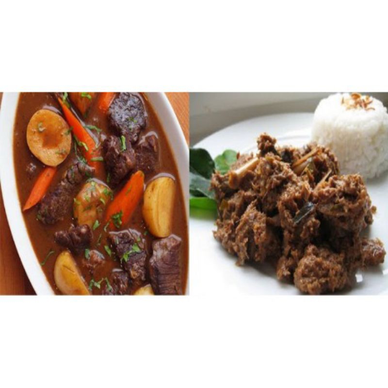 

Makanan siap Saji Rendang & Semur Padang 1kg