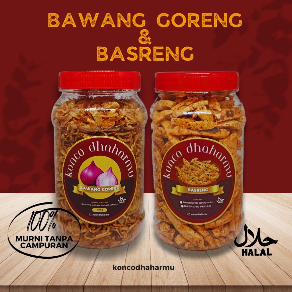 

PAKET DUO! BAWANG GORENG + BASRENG