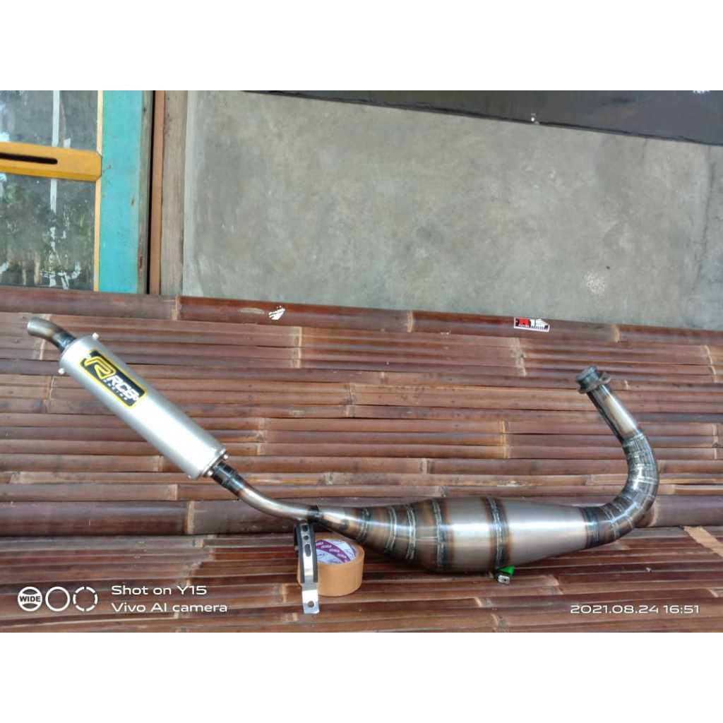 knalpot racing satria 2 tak kolong