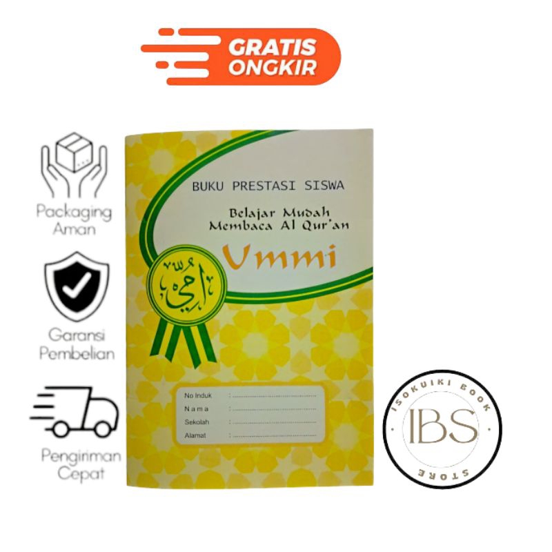 Buku Prestasi Metode Ummi