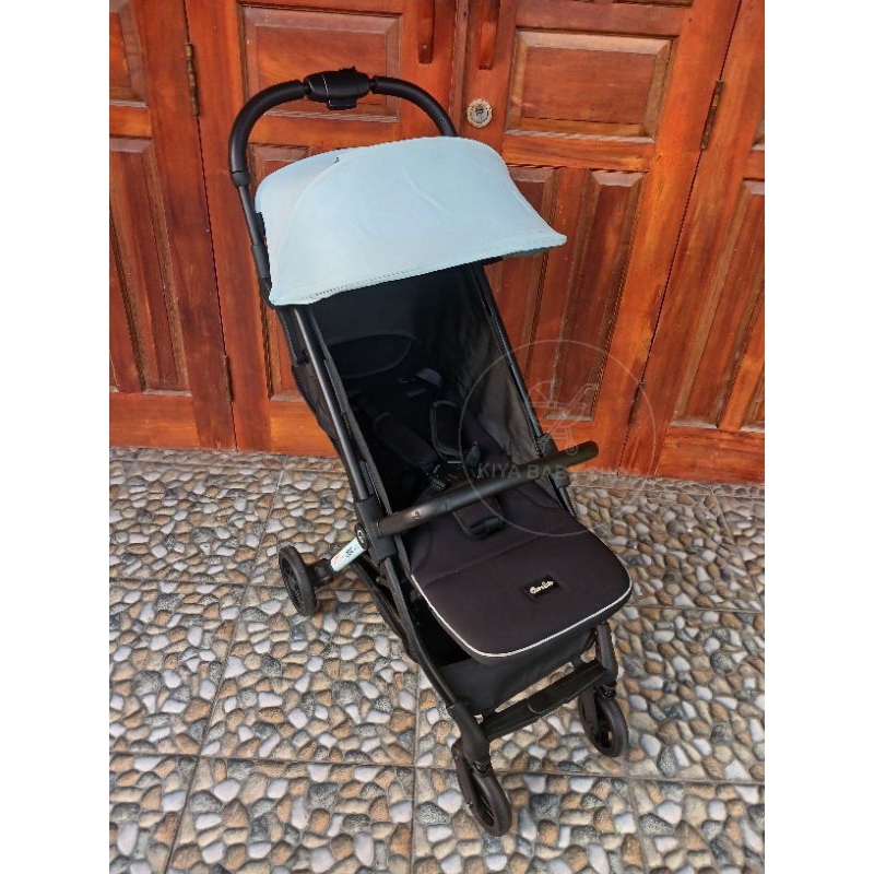 STROLLER COCOLATTE CONIC AUTO - BLUE PRELOVED