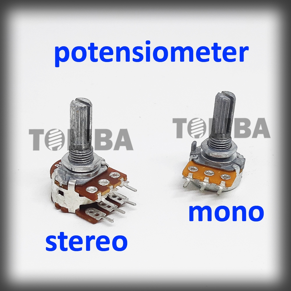 potensio 10k 50k mono aplus / potensiometer 50k Aplus potensio 50k 100k stereo / potensiometer switc