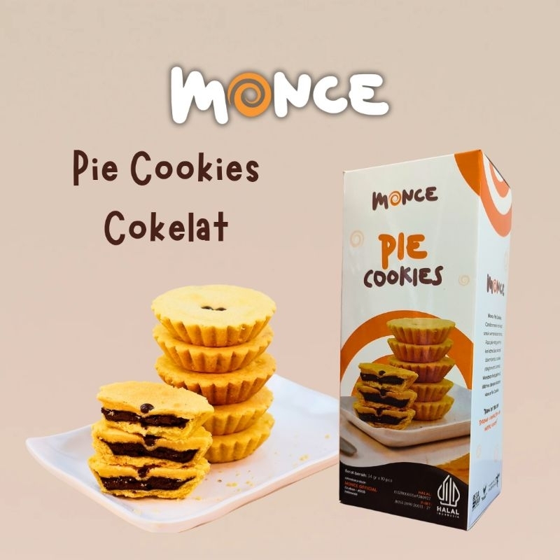 

Monce Pie Cookies Rasa Cokelat Isi 10 Pcs