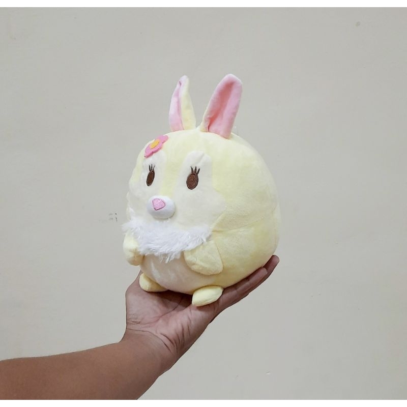 Boneka Miss Bunny Disney  Bulat Gemoy Character Ufufy Original Size 20 cm/ Boneka Ufufy