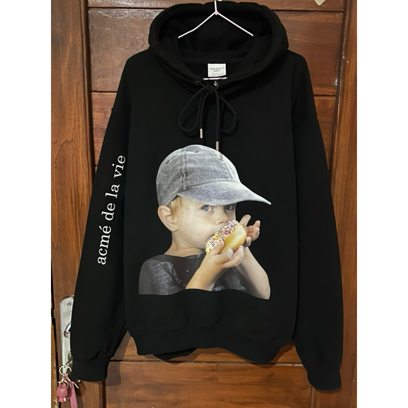 ADLV Cap Boy Donut Black Hoodie Original