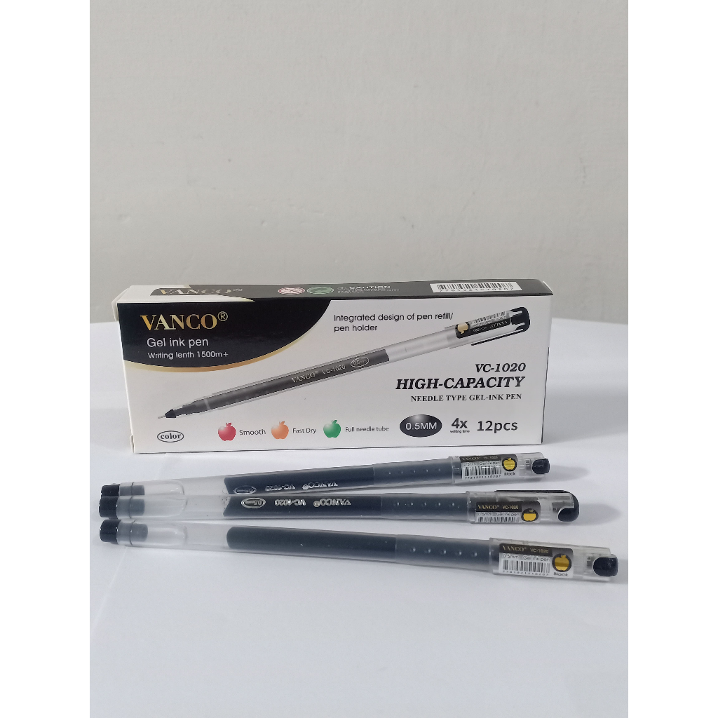

[ PAK ] Pulpen Bolpen Pena murah Vanco VC-1020 Hitam