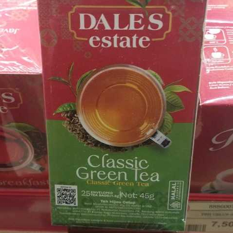 

Teh Dale's Estate Classic Green Tea 25 Teabags