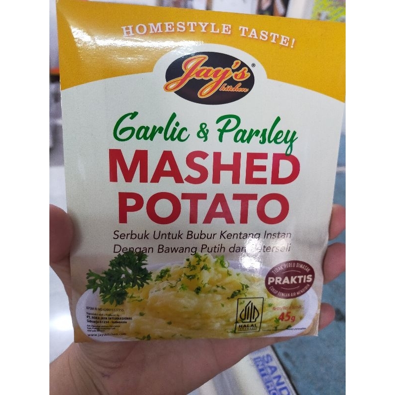 

JAY'S MASHED POTATO GARLIC 45G