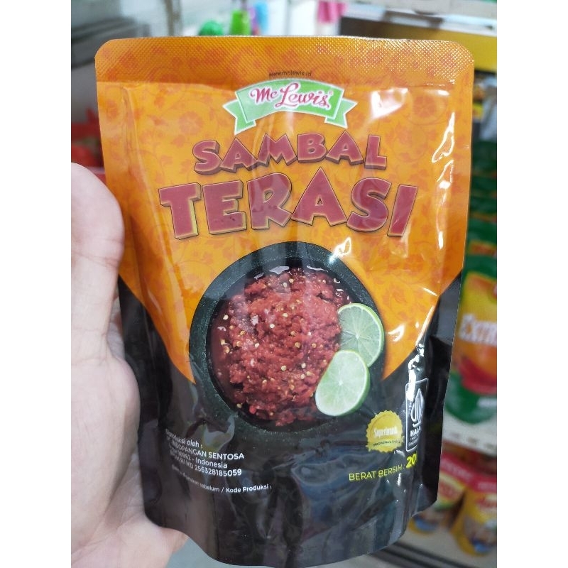 

MC LEWIS SAMBAL TERASI 250G