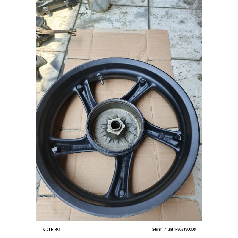 velg belakang mio soul gt 125 mio z fino 125 mio gear original second