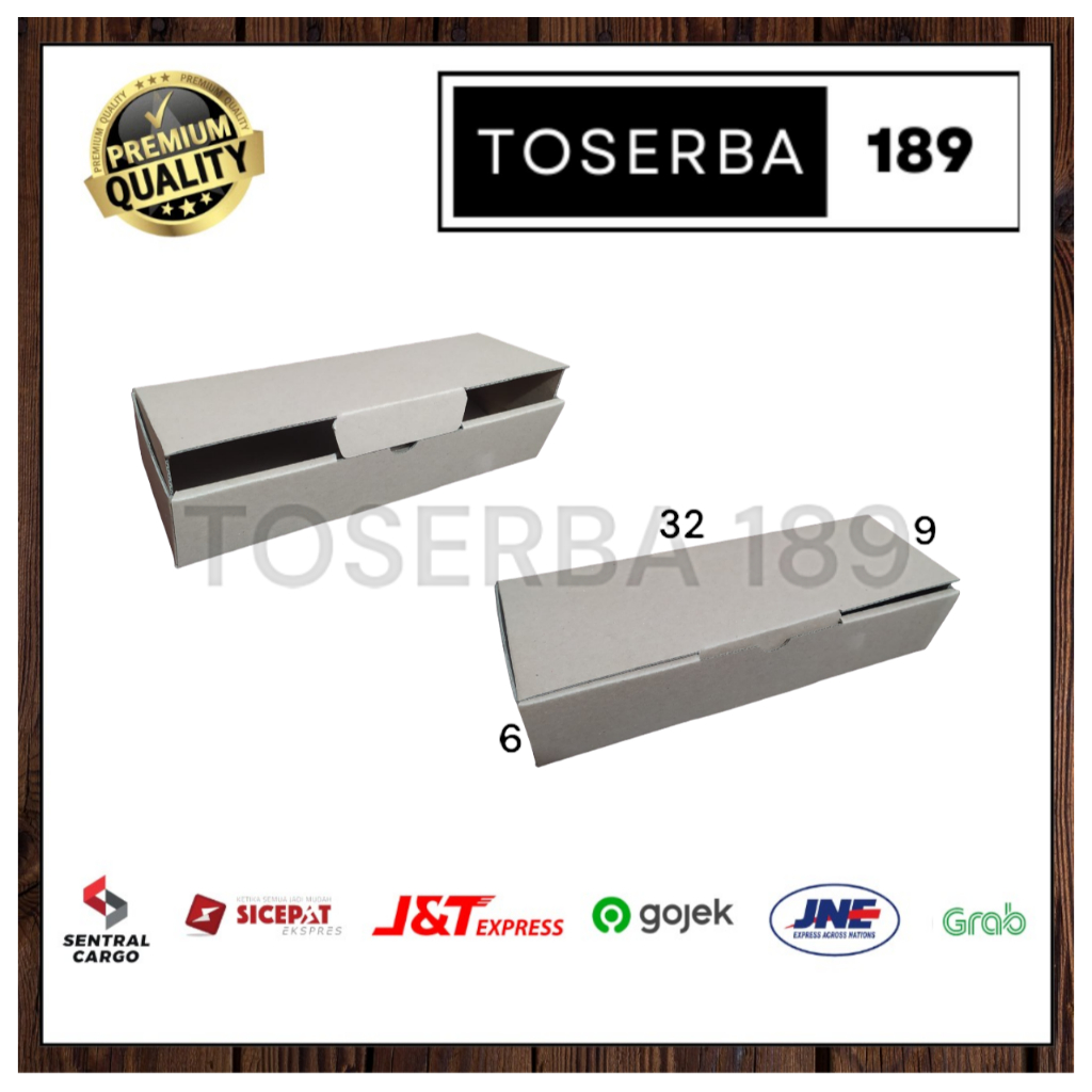 

kardus packing diecut/box pizza uk 32x9x6 cm