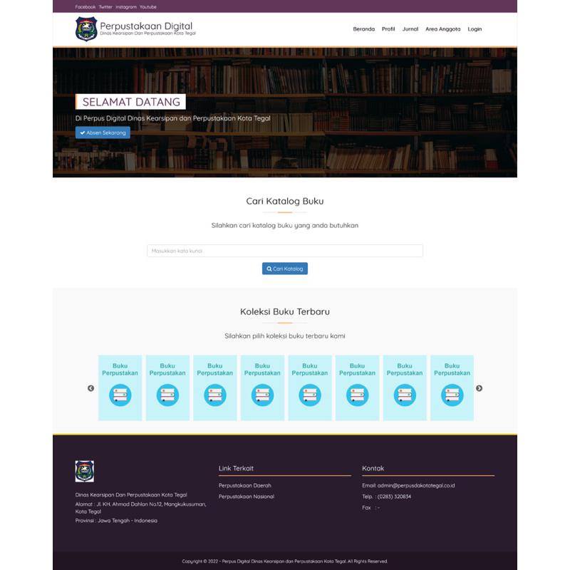 Website Perpustakaan Digital