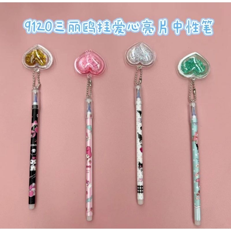 

12pcs Pulpen Gantungan Love 9120